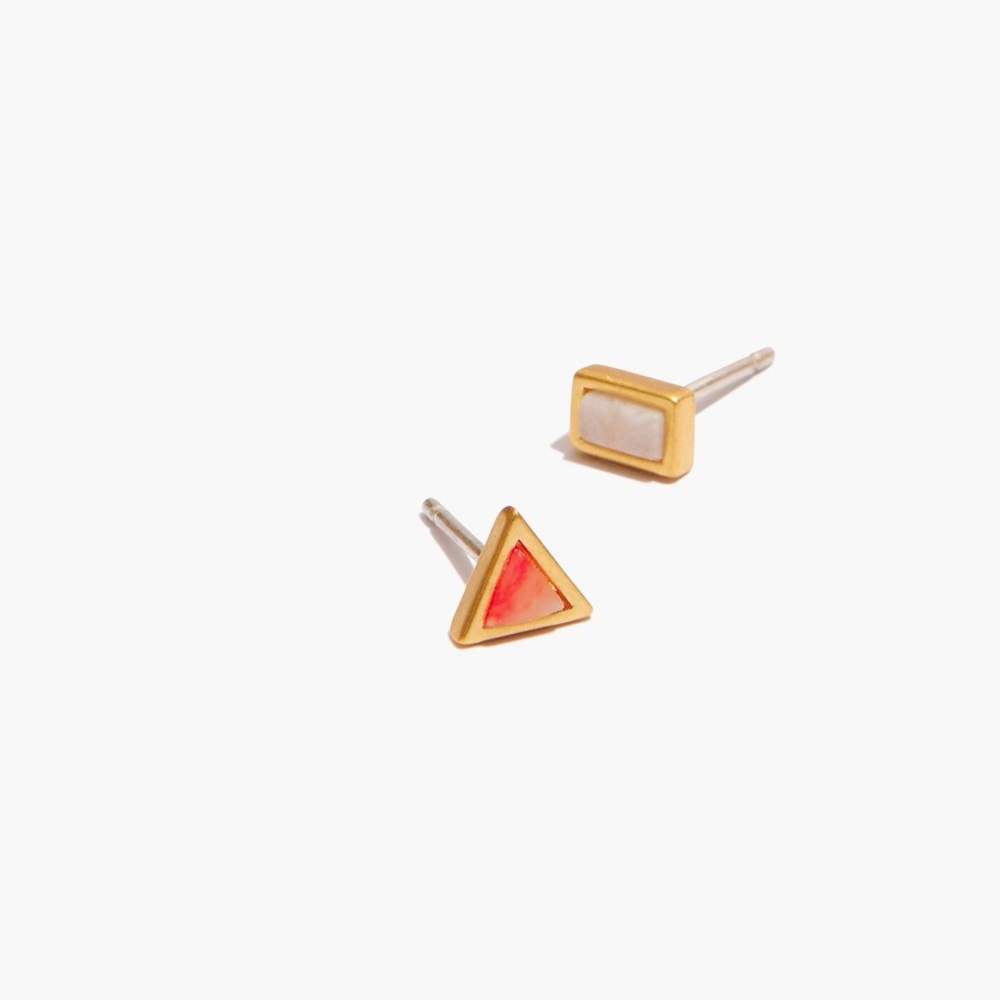 Madewell Sunwashed Stud Earrings